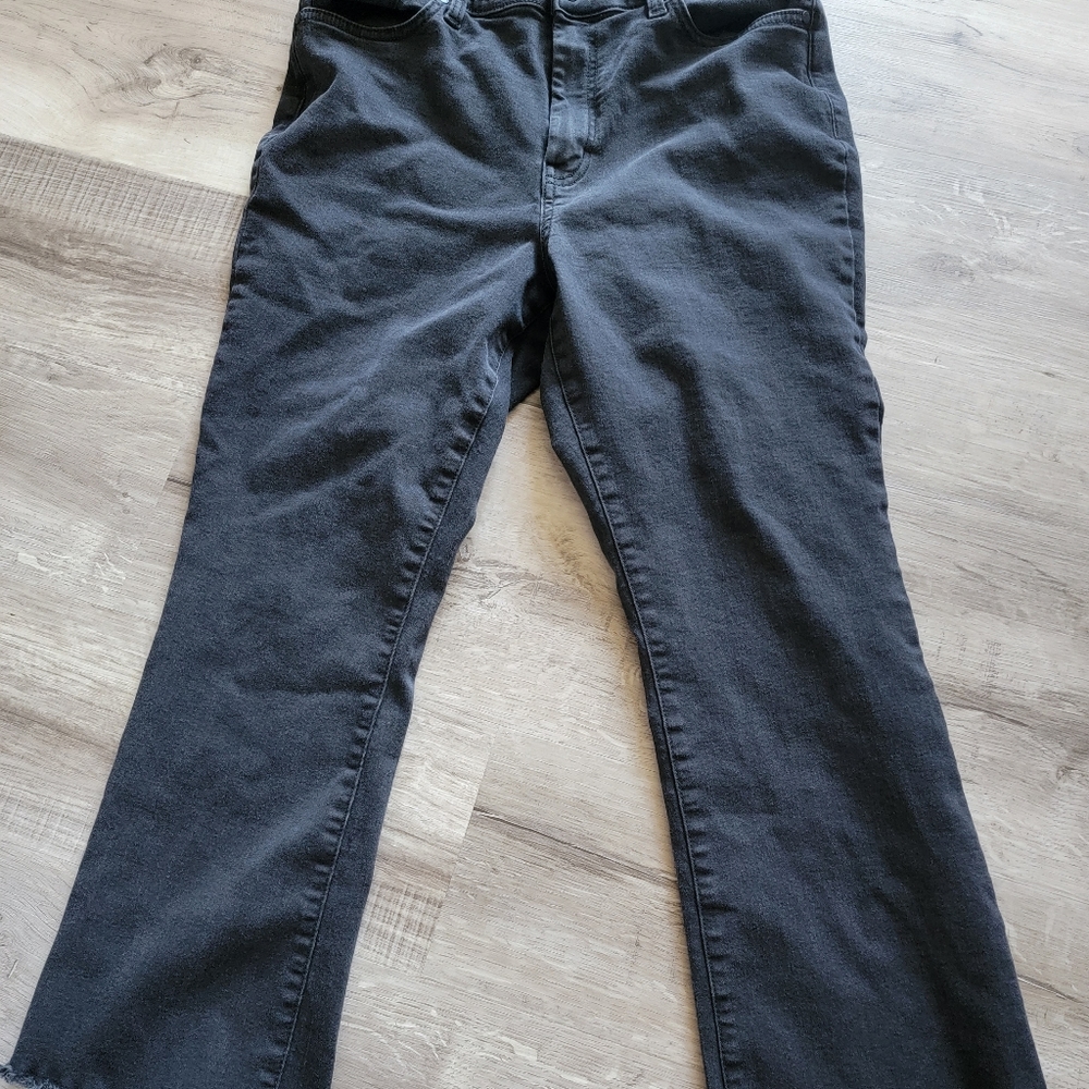 Nine West Black Kick Flare Jeans